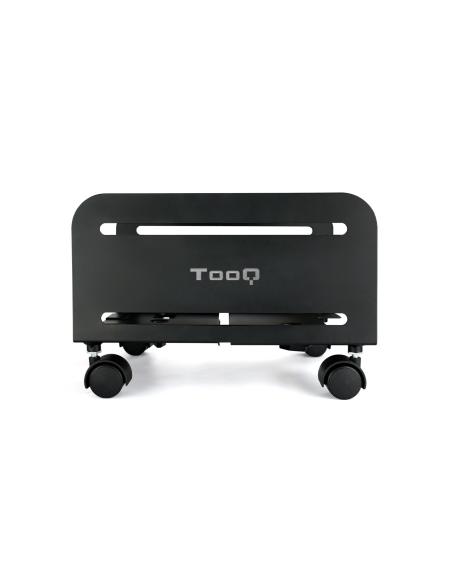 SOPORTE CPU TOOQ METALICO SUELO CRUEDA NEGRO 10KG UMCS0004-B