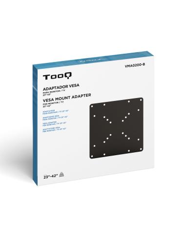 ADAPTADOR VESA 200X200 PANTALLA 23-42 TOOQ 30KG KIT VMA0200-B