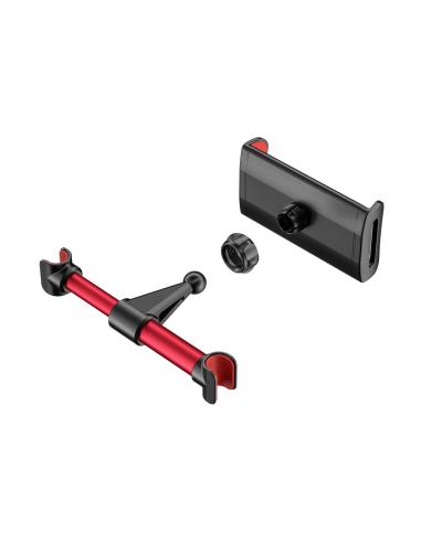 SOPORTE COCHE AJUSTABLE 1 PIVOTE REPOSACABEZAS TELTABL ROJO AISENS MSC1P-105UC