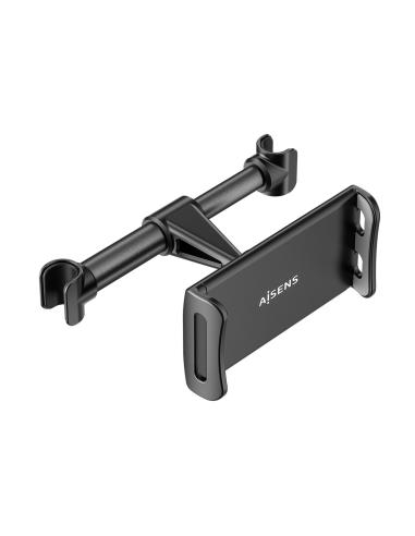 SOPORTE COCHE AJUSTABLE 1 PIVOTE REPOSACABEZAS TELTABL NEGRO AISENS MSC1P-107