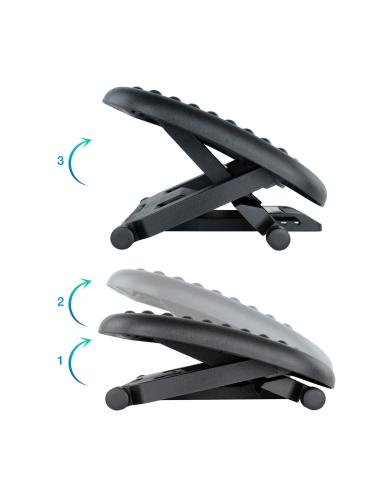 REPOSAPIES AJUSTABLE CONFORT NEGRO TOOQ TQFR0603-B