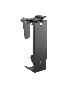 SOPORTE CPU GIRA ALTURA REG DEBAJO ESCRITORIO CON MANGO BLOQUEO AISENS MPC03-201 2