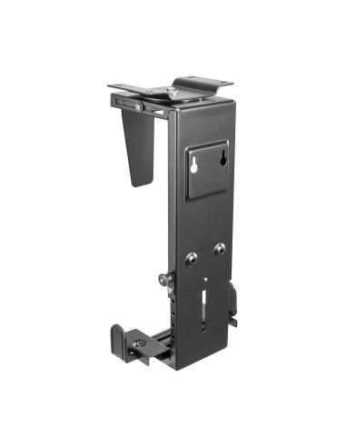 SOPORTE CPU GIRA ANTIRROBO ALT REGU DEBAJO ESCRITORIO O PARED AISENS MPC04-203