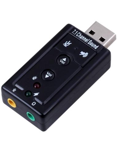 TARJETA SONIDO EXTERNA USB 7.1 EWENT EW3762