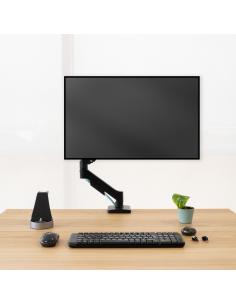 SOPORTE DE MESA MONITORTV GIRA INCLIN 1 BRAZO 17-32 NEGRO TOOQ DB1733TNR-B 2
