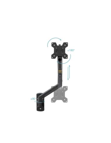 SOPORTE PARED PANTALLAS 13-43 GIRAINCLI NEGRO 1 BRAZO TOOQ LP1334TNR-B