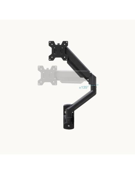 SOPORTE PARED PANTALLAS 13-43 GIRAINCLI NEGRO 1 BRAZO TOOQ LP1334TNR-B