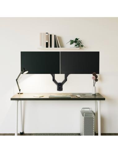 SOPORTE PARED PANTALLAS 13-43 GIRAINCLI NEGRO 2 BRAZOS TOOQ LP1434TNR-B