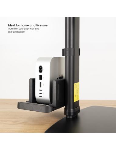 SOPORTE MESA PANT.GIRA INCLIMINI CPU17-27 NEGRO TOOQ DB1128TN-B