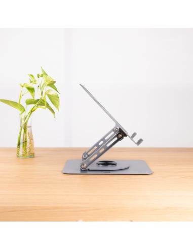 SOPORTE PLEGABLE 360° DISPOSITIVOS 11-17 GRIS TOOQ PH-DAFNE-G