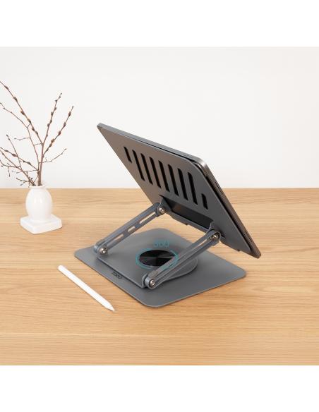 SOPORTE PLEGABLE 360° DISPOSITIVOS 11-17 GRIS TOOQ PH-DAFNE-G