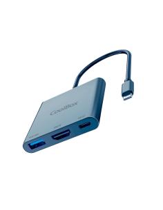DOCK USB 3 EN 1 C31 ALUMINIO USB-C A HDMI 4KUSB-AUSB-C 3.2 GEN1 PCMAC