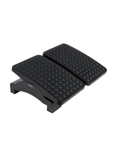 REPOSAPIES AJUSTABLE ALTURA E INCLINACION NEGRO TOOQ TQFR0604-B