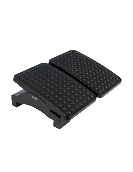 REPOSAPIES AJUSTABLE ALTURA E INCLINACION NEGRO TOOQ TQFR0604-B
