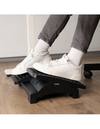 REPOSAPIES AJUSTABLE ALTURA E INCLINACION NEGRO TOOQ TQFR0604-B
