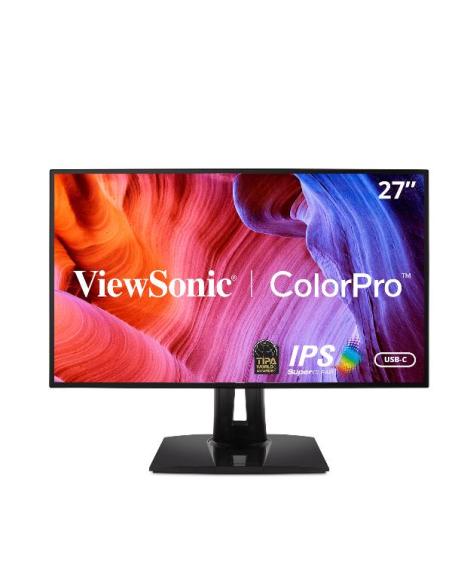 MONITOR VIEWSONIC VP2768A LED 27" / IPS / 2K / 350 cd/m2 / 5 ms / 60Hz / REGULABLE EN ALTURA Y PIVOTANTE / HDMI-DP / 5XUSB / ETH