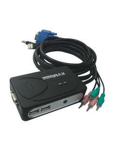 KVM SWITCH VGA USB 1U-2PCCABLENANOCABLE 10.12.0001