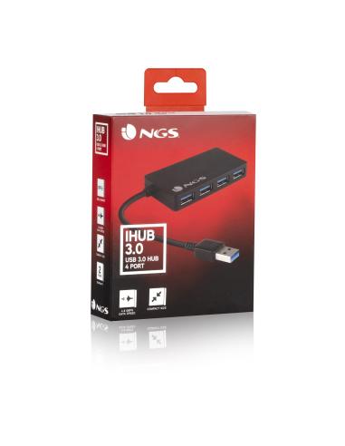 HUB USB NGS 4 PUERTOS USB 3.0 IHUB3.0