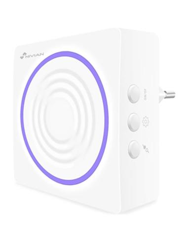 SIRENA NIVIAN INTERIOR / 90 dB / 433 Mhz / LUZ / NVS-S6B
