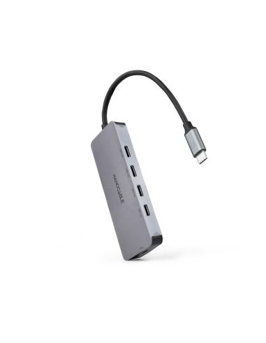 HUB USB-CM A 4XUSB-CH USB-C PD 100W 10 CM NANOCABLE 10.16.4505