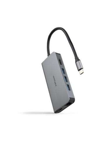 HUB USB-C 3XUSB-AHDMIUSB-C CARGARJ45TFSD NANOCABLE 10.16.4609