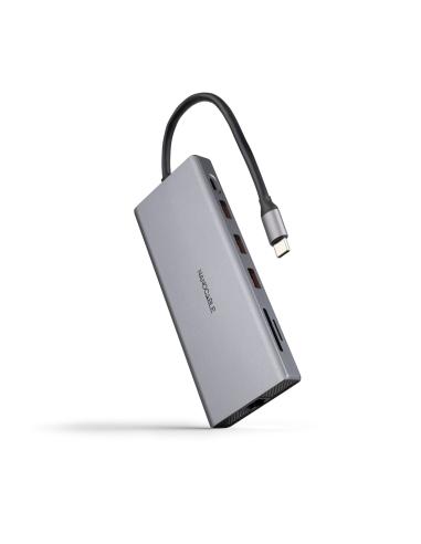 HUB USB-C 3XUSB-AUSB-CCARG2XHDMIDPRJ45TFSDAUD NANOCABLE 10.16.4612