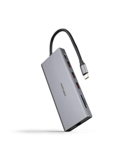 HUB USB-C 3XUSB-AUSB-CCARG2XHDMIDPRJ45TFSDAUD NANOCABLE 10.16.4612