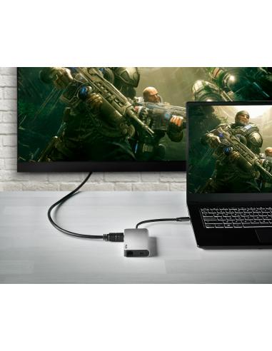 HUB USB NGS 8 PUERTOS USB-C CON ADAPTADOR DE CORRIENTE WONDERDOCK8