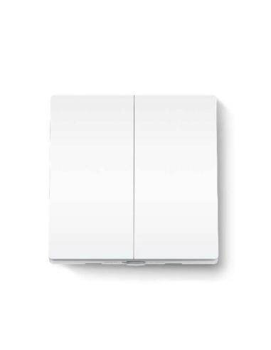 INTERRUPTOR DOBLE DE LUZ INTELIGENTE TP-LINK TAPO S220 / WIFI / CONTROL POR APP / CONTROL POR VOZ / HORARIO PROGRAMABLE