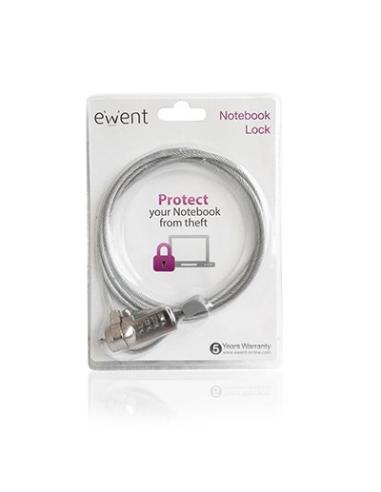 CABLE SEGURIDAD PARA PORTATILES NUMERICO EWENT EW1241