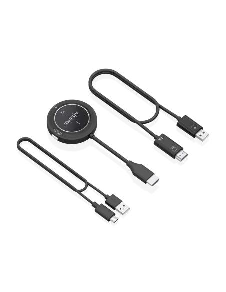 HDMI INALAMBRICO 1080P 30M NEGRO AISENS ASWL-H2K30M002-BK