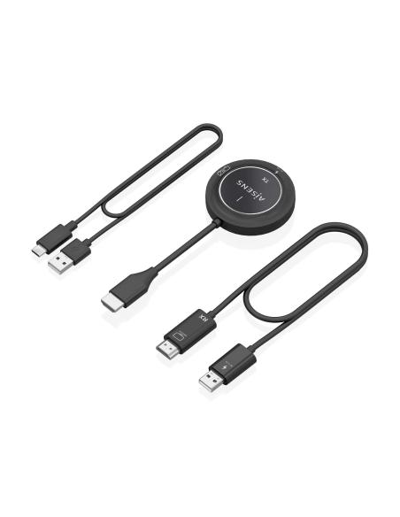 HDMI INALAMBRICO 1080P 30M NEGRO AISENS ASWL-H2K30M002-BK