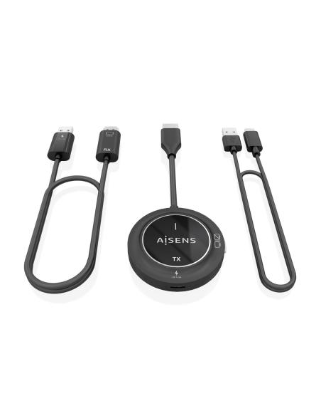 HDMI INALAMBRICO 1080P 30M NEGRO AISENS ASWL-H2K30M002-BK