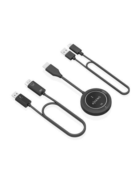 HDMI INALAMBRICO 1080P 30M NEGRO AISENS ASWL-H2K30M002-BK