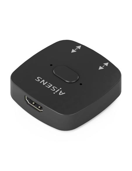 HDMI CONMUTADOR SWITCH 4K60HZ 2X1 NEGRO AISENS A123-0948