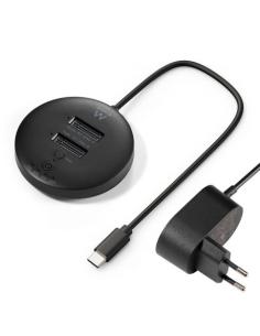DOCKING STATION EWENT PARA SSD M.2 NVMe / USB-C 3.2 / DOBLE BAHIA / CLONADOR / EW7078