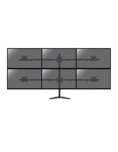SOPORTE SEIS BRAZOS MESA MONITOR KIMEX 17"-32" / VESA 75 - 100 / PEANA / 015-1156