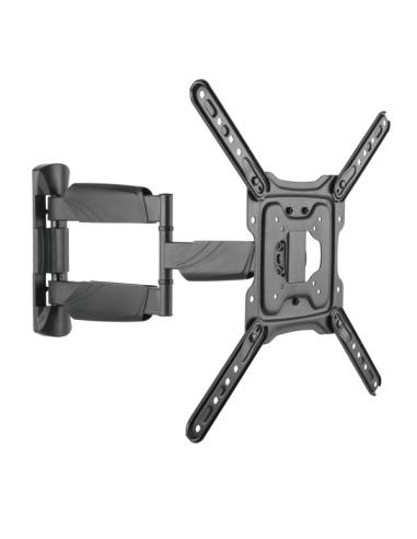 SOPORTE TV EWENT MULTIDIRECCIONAL DE PARED CON 3 PUNTOS DE ARTICULACION 23"-55" NEGRO / EW1525