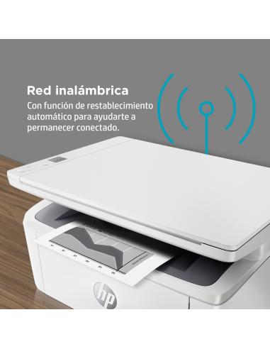 IMPRESORA HP LASERJET MONOCROMO MFP M140W WIFI 7MD72F BLANCA (W1420A)