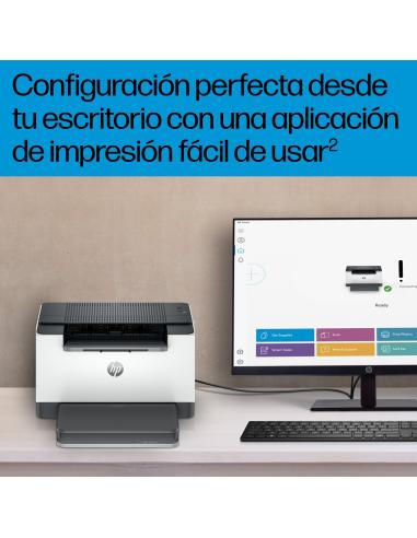 IMPRESORA HP LASERJET MONOCROMO M209D DUPLEX BLANCA 8J9L0F