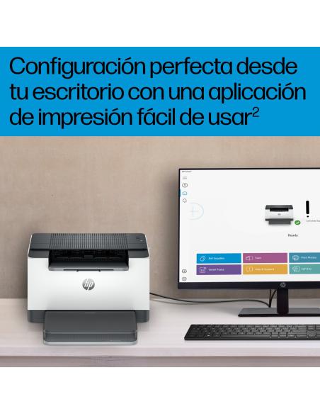 IMPRESORA HP LASERJET MONOCROMO M209D DUPLEX BLANCA 8J9L0F