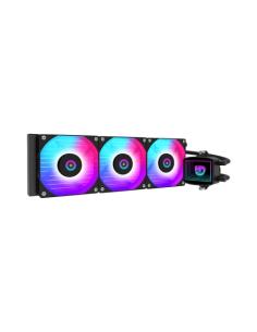VENTILADOR HIDITEC KIT REFRIGERACION LIQUIDA LQ360 RGB 120mm NEGRO LDCR10002