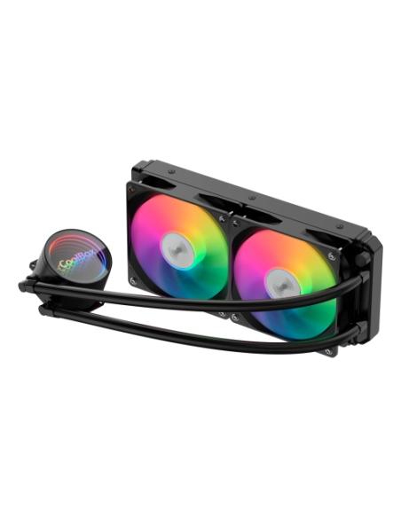 VENTILADOR COOLBOX KRL240 ARB NEGRO KIT REFRIGERACION LIQUIDA / COO-KRL240-4-ARB