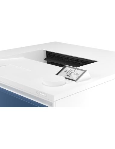 IMPRESORA HP LASERJET COLOR PRO 4202DN DUPLEZ BLANCA Y AZUL 4RA87F