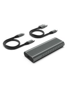 CAJA EXTERNA DISCO DURO PCIe SSD M.2 NVMe EWENT / HASTA 80 mm / USB-C 3.2 GEN2 EW7025