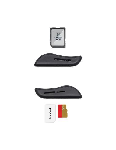 LECTOR TARJETA DNI - SIM SD MICRO SD MMC RSMMC MMC MICRO NEG AISEN ASCR-SN02SD-BK