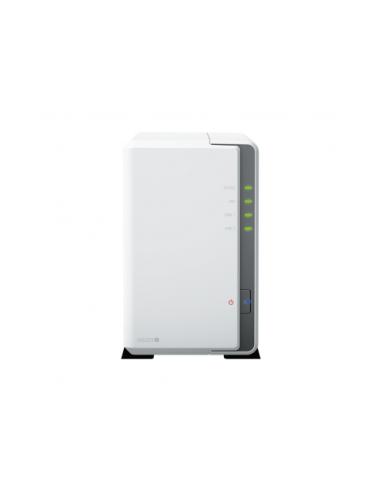 CAJA SYNOLOGY DISK STATION DS223j NAS / 2 BAY / (SIN DISCO DURO) / 2XUSB / 1 X ETHERNET / RTD1619B /