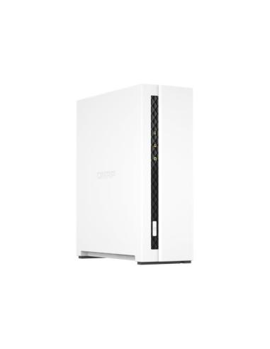 CAJA QNAP TS-133 NAS / 1 BAHIAS / 2.5" - 3.5" / 2 GB RAM / 1X GIGABIT / (SIN DISCO DURO) / 2XUSB 2.0 / USB 3.2 / TS-133