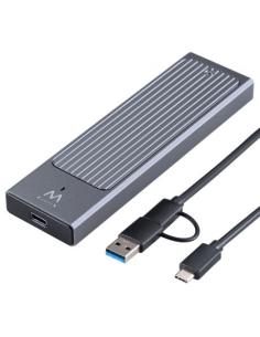 CAJA EXTERNA DISCO DURO PCIe SSD M.2 NVMe EWENT / HASTA 80 mm / USB-C 3.2 GEN2 EW7022