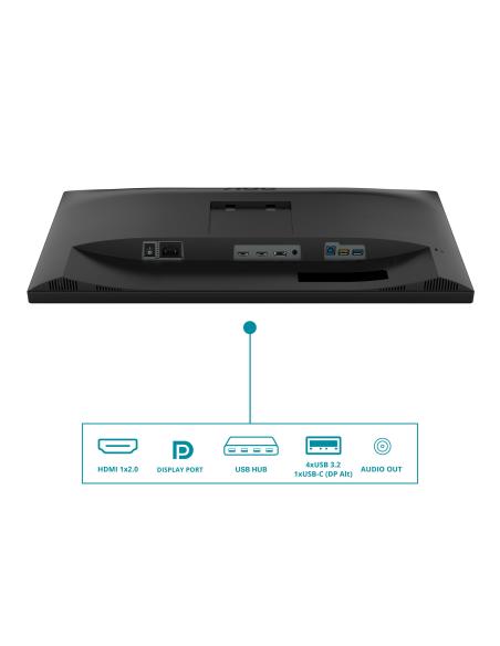 MONITOR 34 AOC CU34V5CBK PROFESIONAL CURVO WQHD 100HZ HDMI DP NEGRO